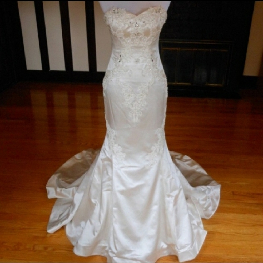 Absolutely Stunning Justin Alexander Wedding Gown